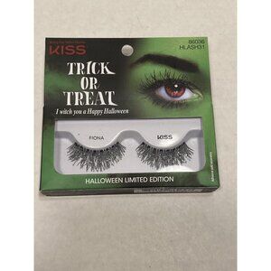 kiss TRICK OR TREAT strip faux eyelashes halloween limited edition 1 pair